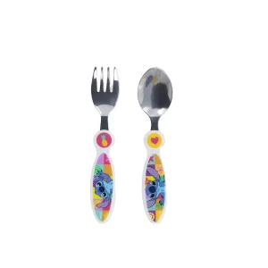 ILUSION SET 2 CUBIERTOS METALICOS STITCH