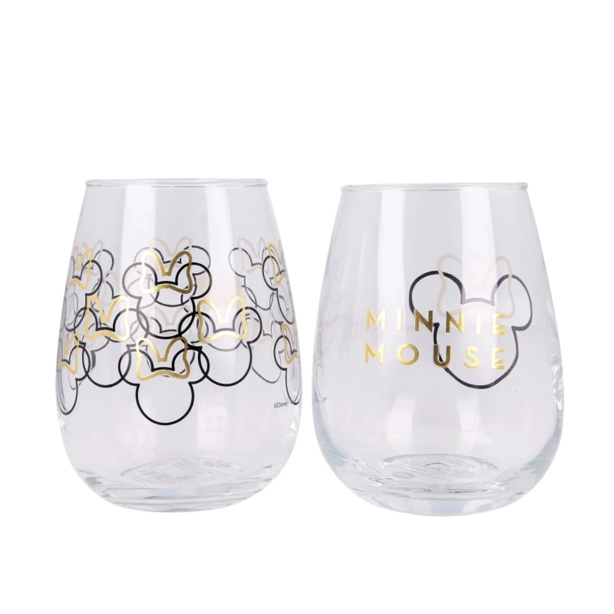 ILUSION SET 2 VASOS DE CRISTAL 510 ML MINNIE - Imagen 4