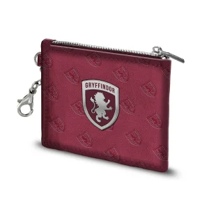 MONEDERO TARJETERO HARRY POTTER EMBLEM  11 x 9 x 1