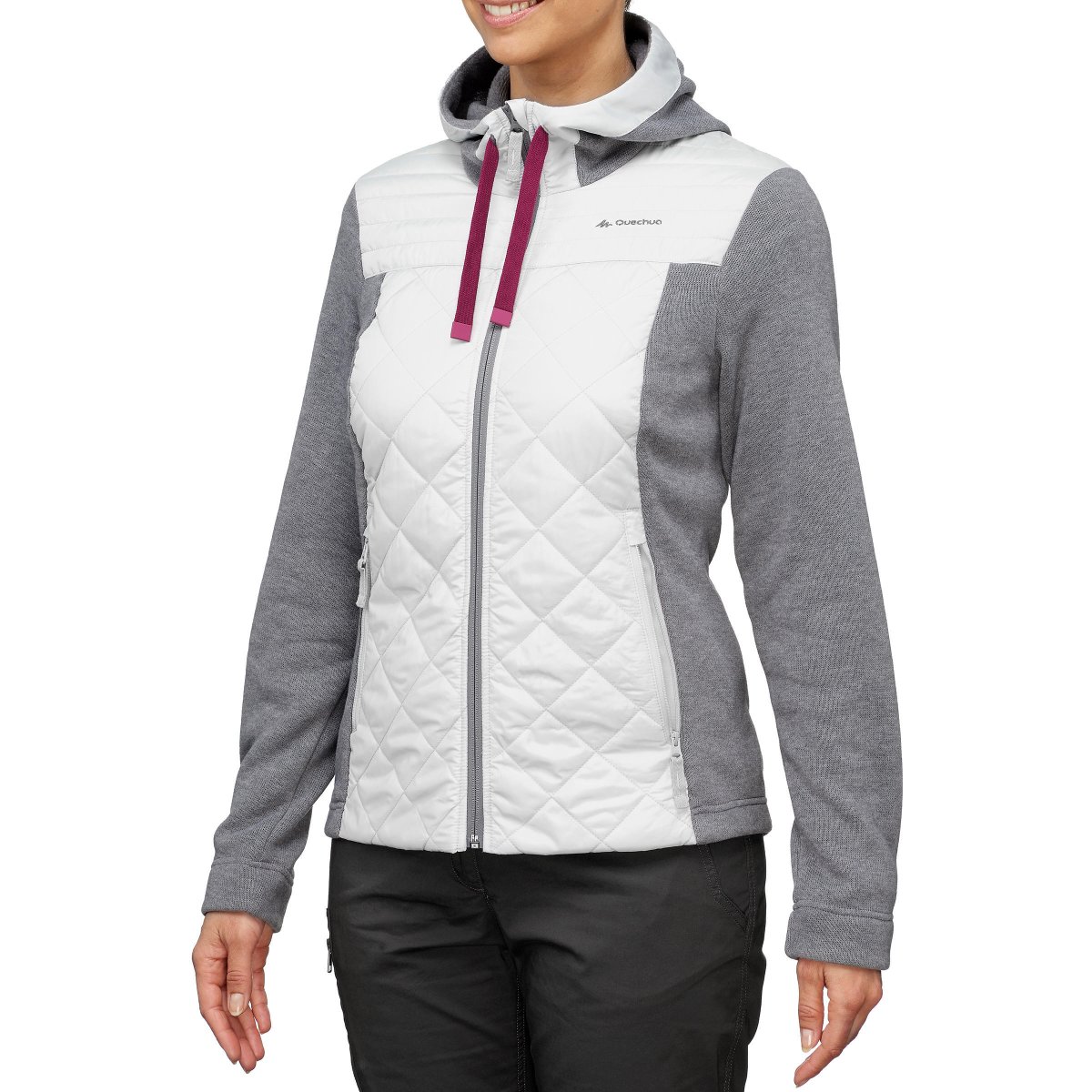 Jersey de mujer Quechua NH100 HYBRID - Imagen 3