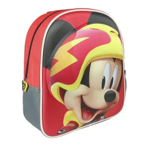 MOCHILA GUARDERIA MICKEY ROADSTER 3D 31X25X10CM.