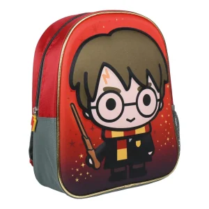 MOCHILA INFANTIL 3D HARRY POTTER HOGWARTS 31X25X10