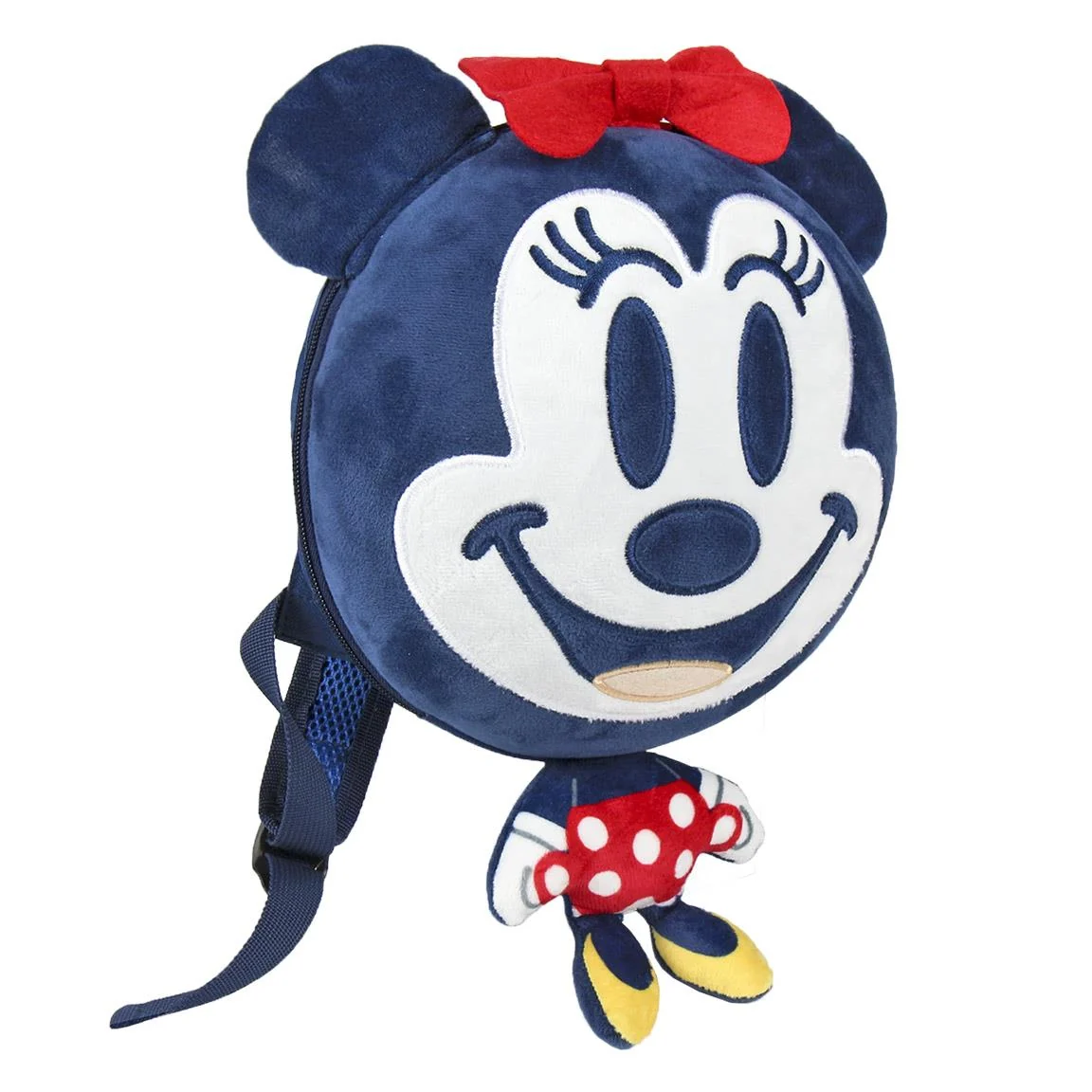 MOCHILA GUARDERÍA 3D MINNIE PELUCHE 30X23X13CM