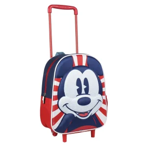 MOCHILA CARRO 3D INFANTIL MICKEY DISNEY 31X25X10CM