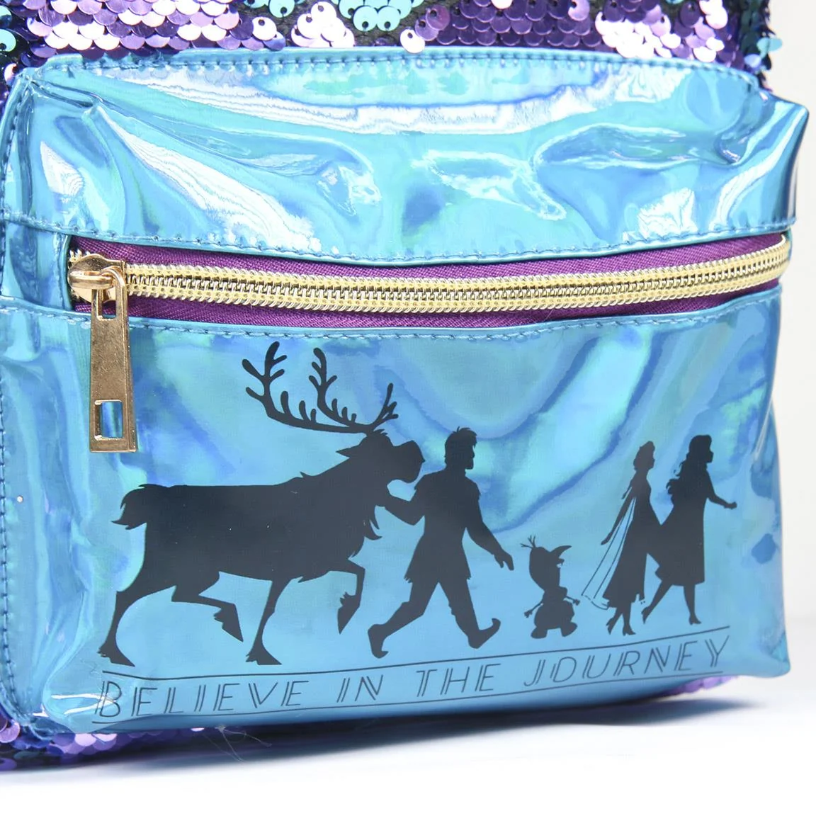 MOCHILA CASUAL LENTEJUELAS FROZEN 2 26X22X10 CM - Imagen 5