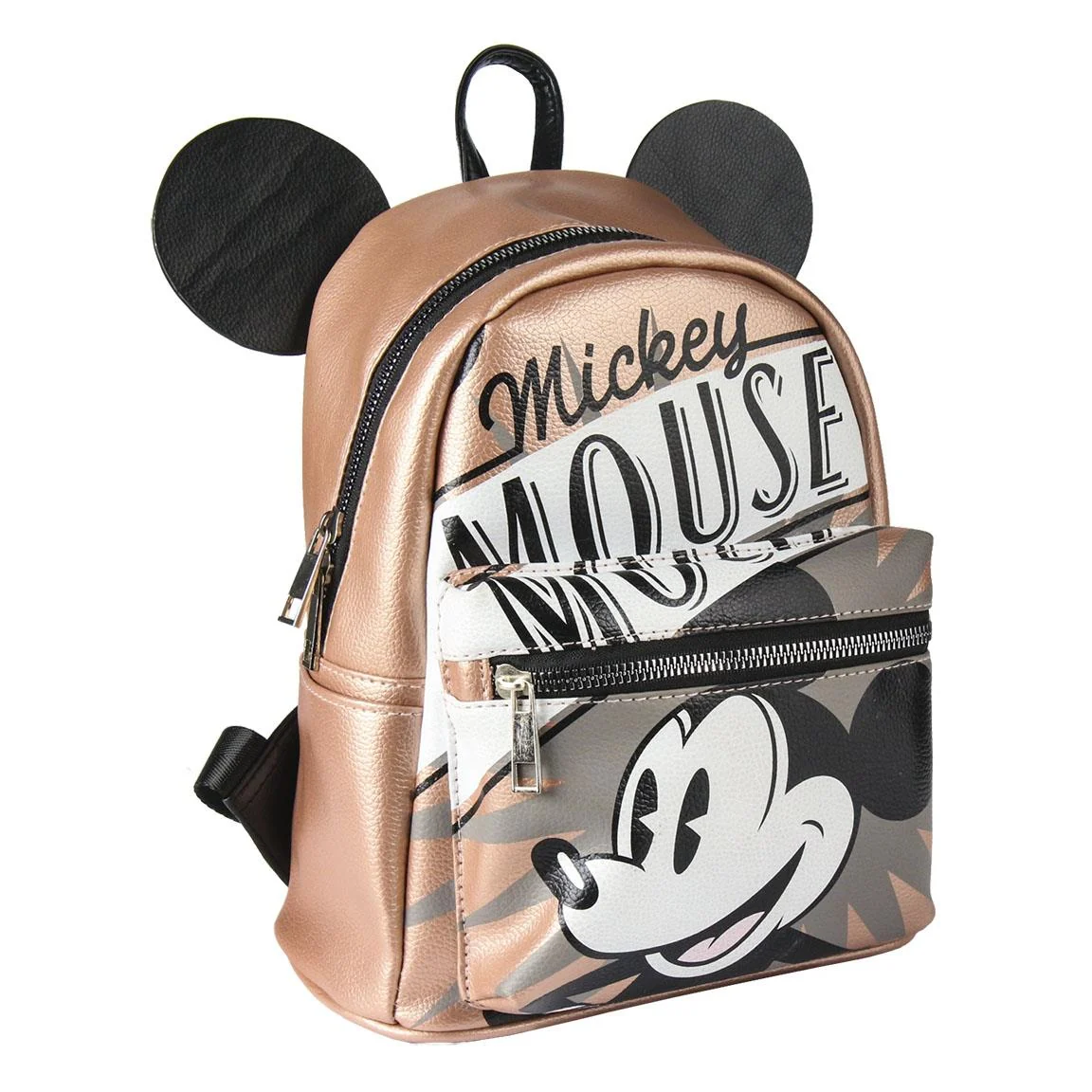 MOCHILA MODA POLIPIEL MICKEY 22X22.5X11.5CM - Imagen 2