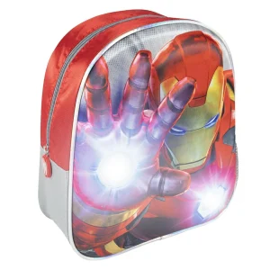 MOCHILA INFANTIL 3D LUCES AVENGERS 30 X 25 X 10 CM