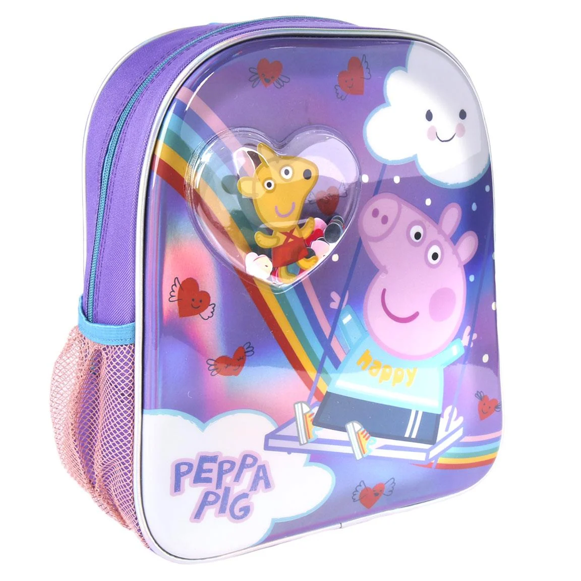 MOCHILA INFANTIL ESCOLAR CONFETTI PEPPA PIG - Imagen 2