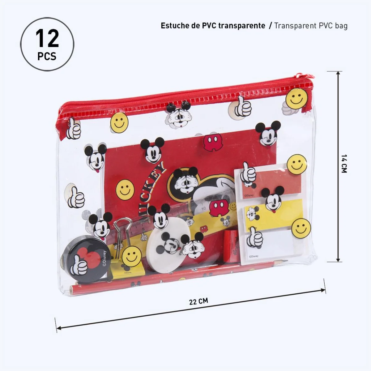 SET DE PAPELERIA ESCOLAR MICKEY - Imagen 5
