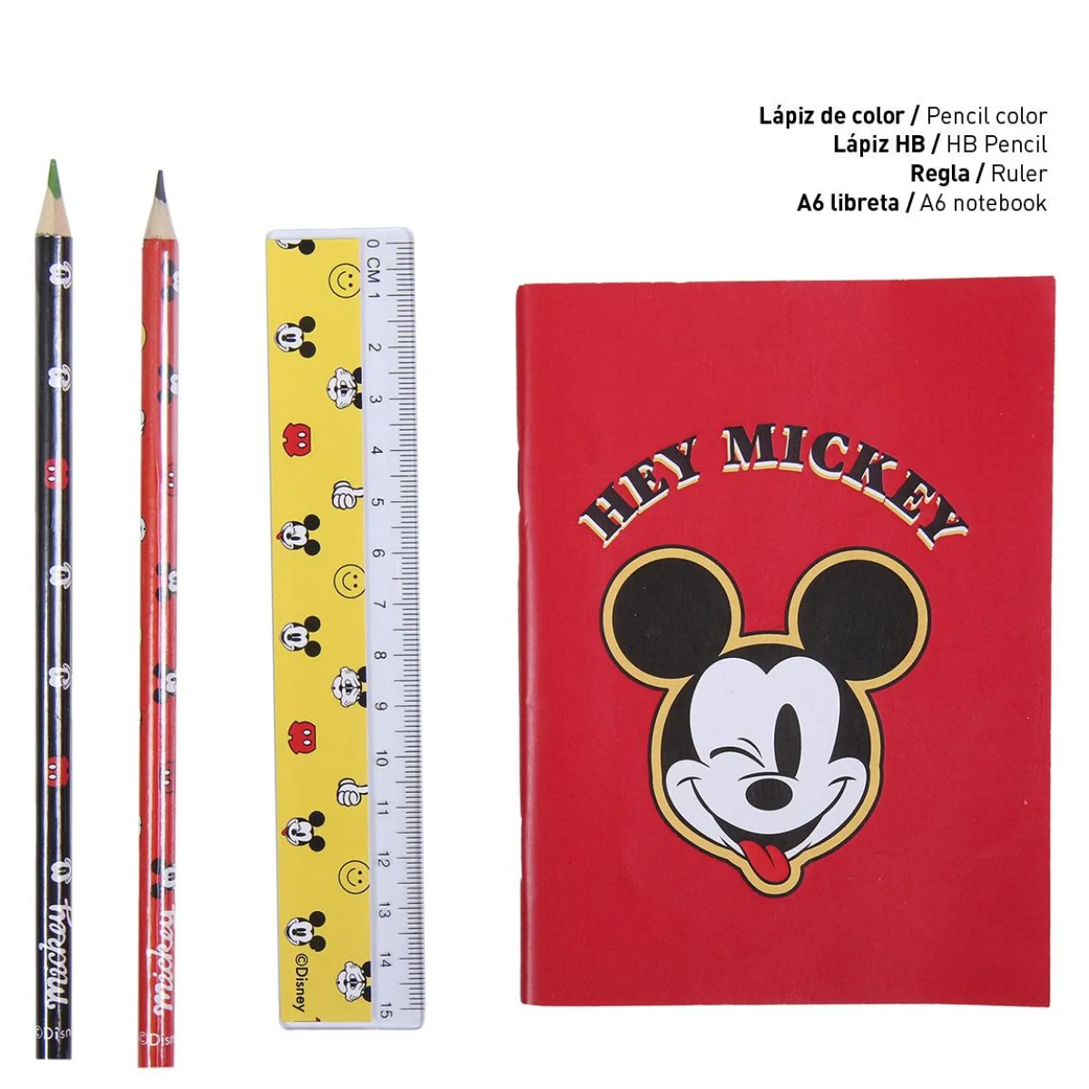 SET DE PAPELERIA ESCOLAR MICKEY - Imagen 3