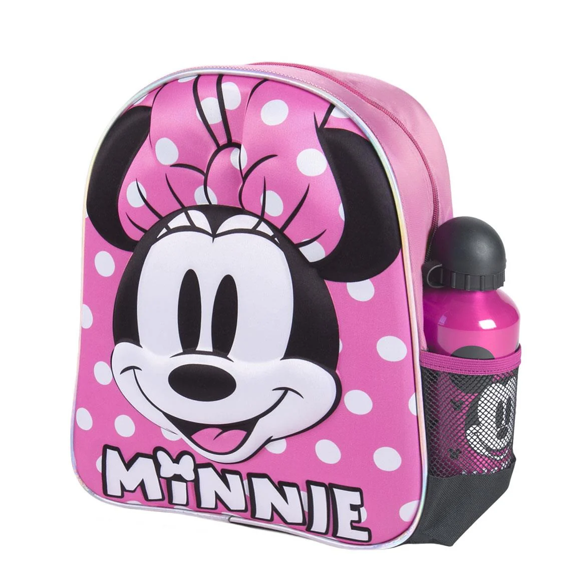 MOCHILA INFANTIL 3D + BOTELLIN MINNIE - Imagen 2