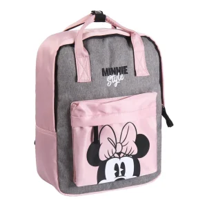 MOCHILA CASUAL URBANA ASAS MINNIE 27 x 36 x 12 CM