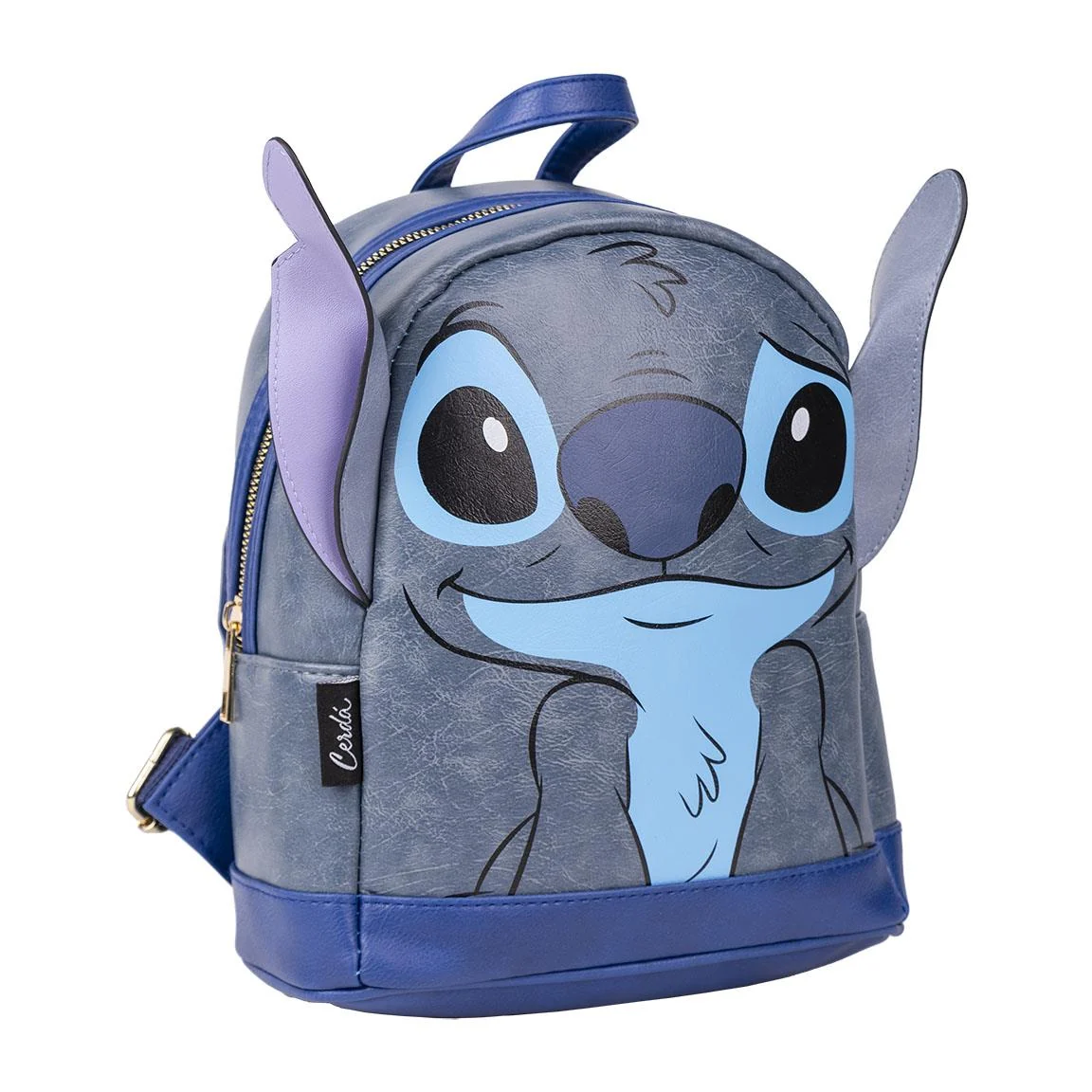 MOCHILA CASUAL MODA APLICACIONES STITCH - Imagen 2