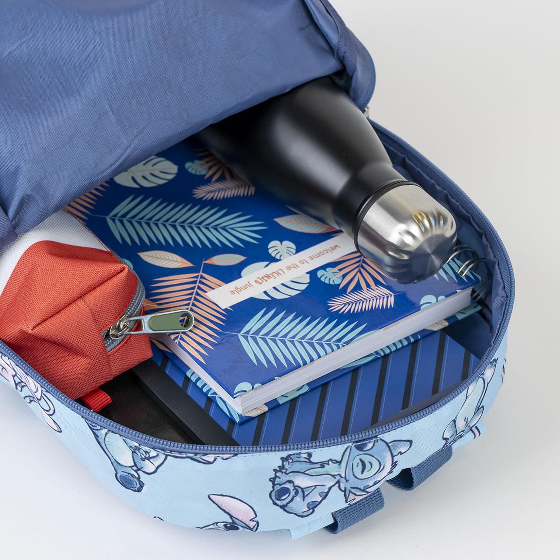 MOCHILA INFANTIL TIEMPO LIBRE ESTAMPADO STITCH - Imagen 4