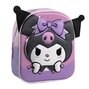 MOCHILA INFANTIL 3D APLICACIONES HELLO KITTY KUROMI