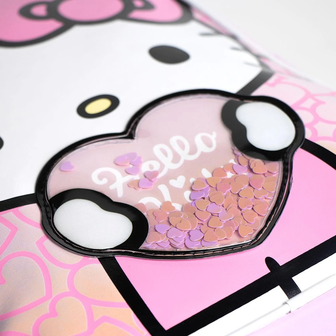 MOCHILA INFANTIL PERSONAJE APLICACIONES HELLO KITTY - Imagen 4