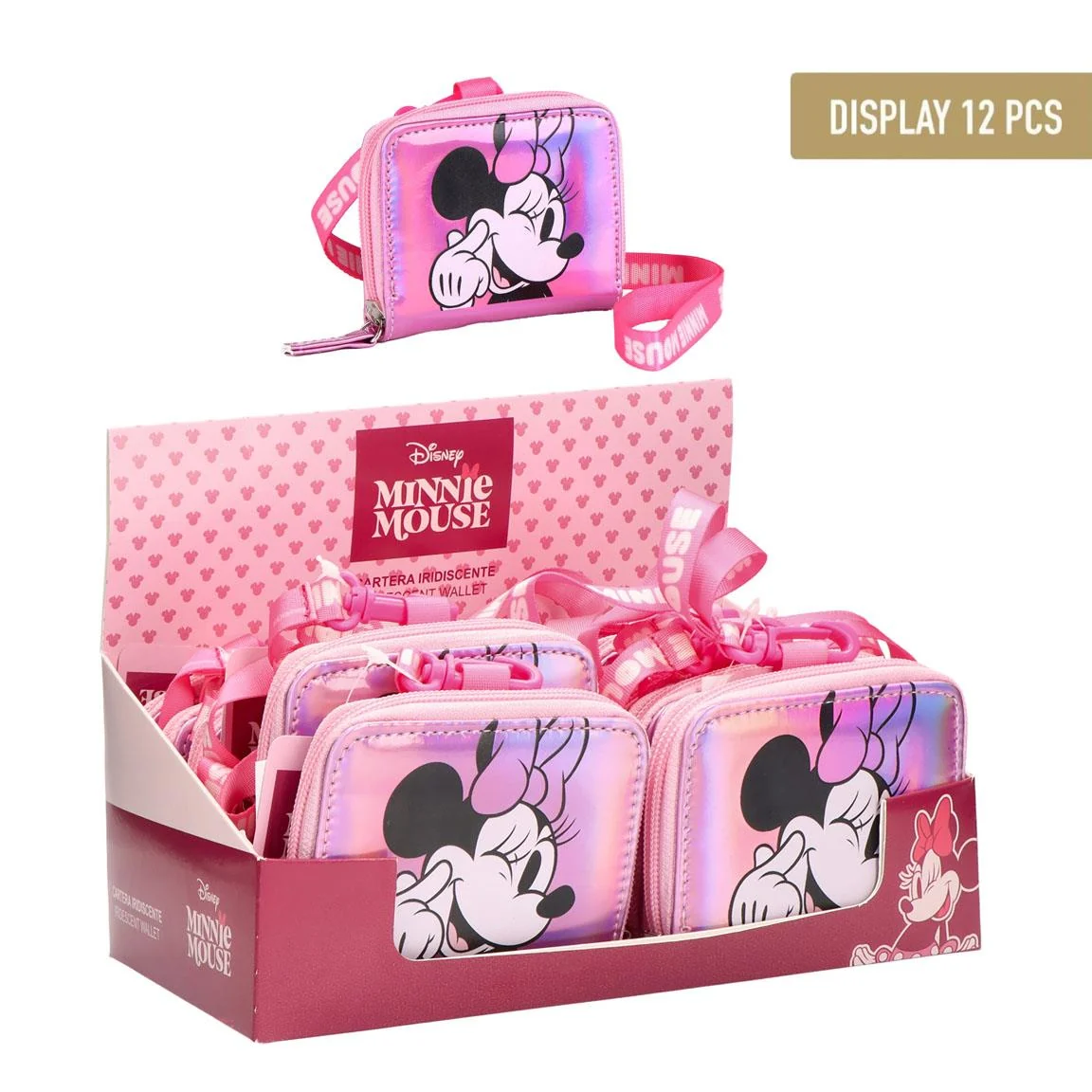 MONEDERO IRIDISCENTE MINNIE