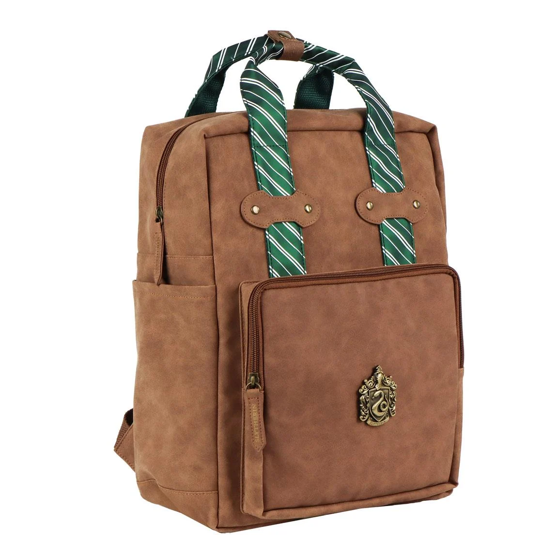 MOCHILA CASUAL MODA POLIPIEL HARRY POTTER SLYTHERIN - Imagen 2