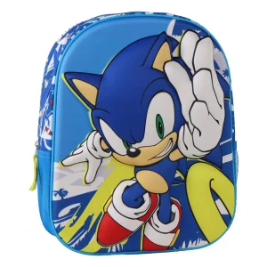 MOCHILA INFANTIL 3D SONIC