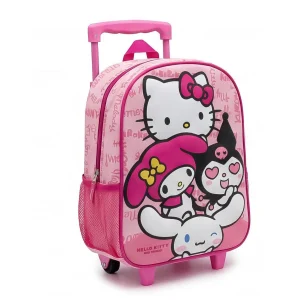 MOCHILA INFANTIL TROLLEY 3D HELLO KITTY