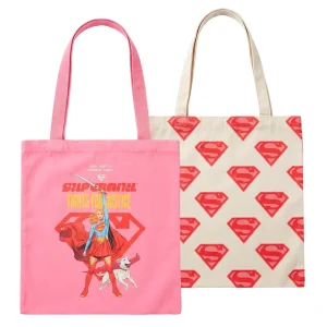 BOLSA SHOPPING SUPERMAN SUPERGIRL