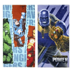 TOALLA AVENGERS MARVEL 100%ALGODON 140X70CM SURT.