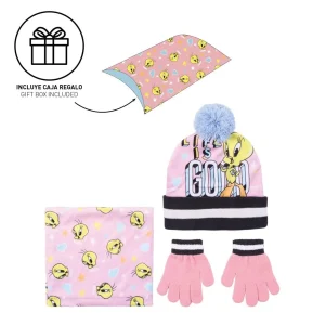CONJUNTO 3 PIEZAS SNOOD LOONEY TUNES