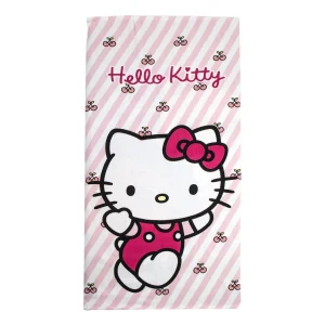 TOALLA MICROFIBRA HELLO KITTY