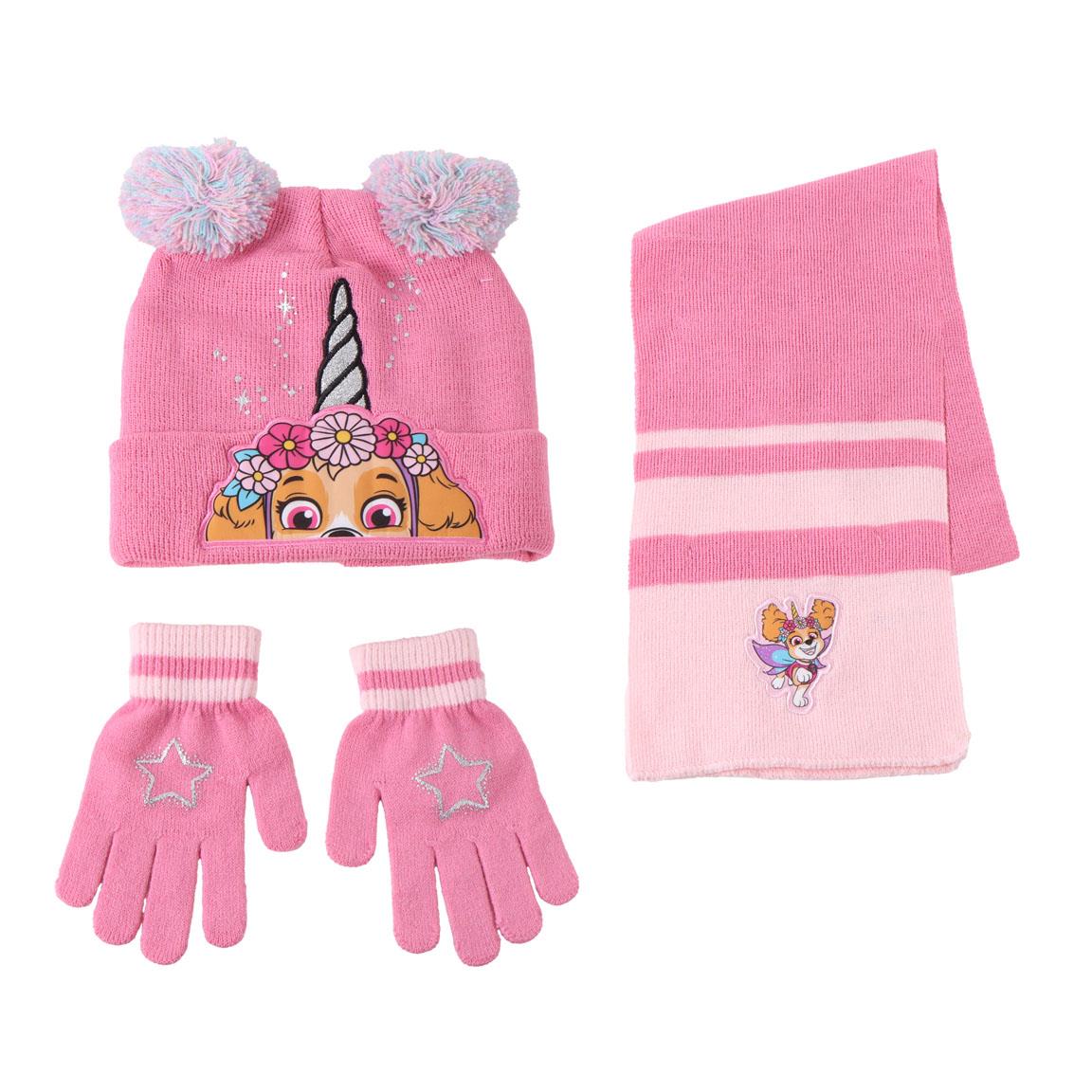 CONJUNTO 3 PIEZAS BUFANDA PAW PATROL
