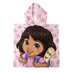 PONCHO MICROFIBRA DORA LA EXPLORADORA