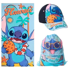 TOALLA SET SAQUITO STITCH