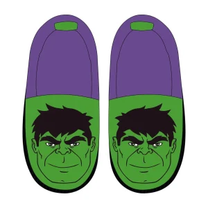 ZAPATILLAS DE CASA FRANCESITA APLICACIONES AVENGERS HULK