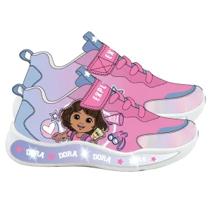 DEPORTIVA SUELA PVC CON LUCES DORA LA EXPLORADORA