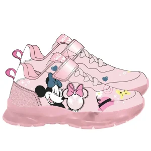 DEPORTIVA SUELA TPR CON LUCES TRANSPARENTE MINNIE