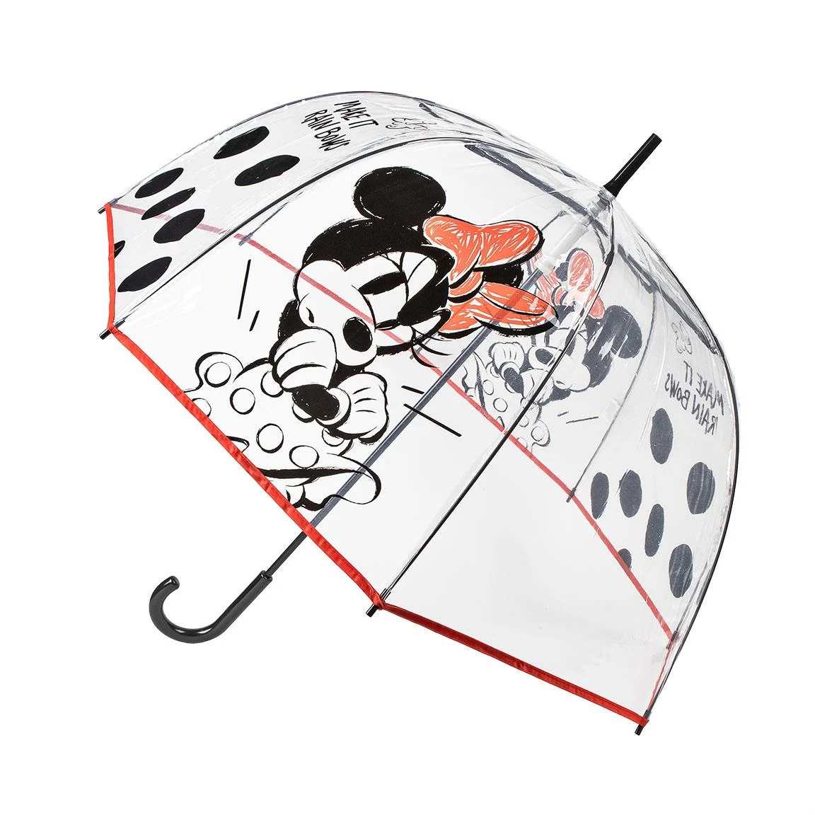 PARAGUAS MANUAL POE ADULTO MINNIE