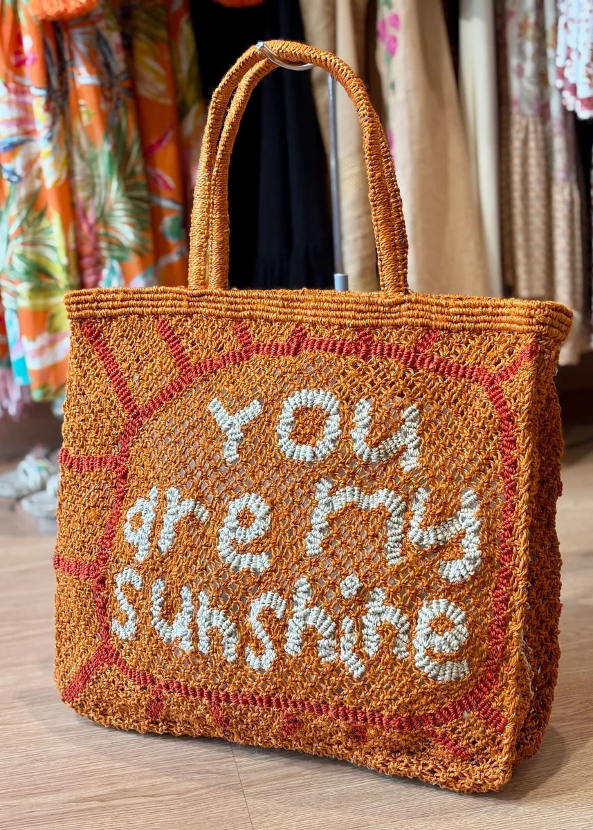 Bolso de yute “You are my Sunshine” - Imagen 3