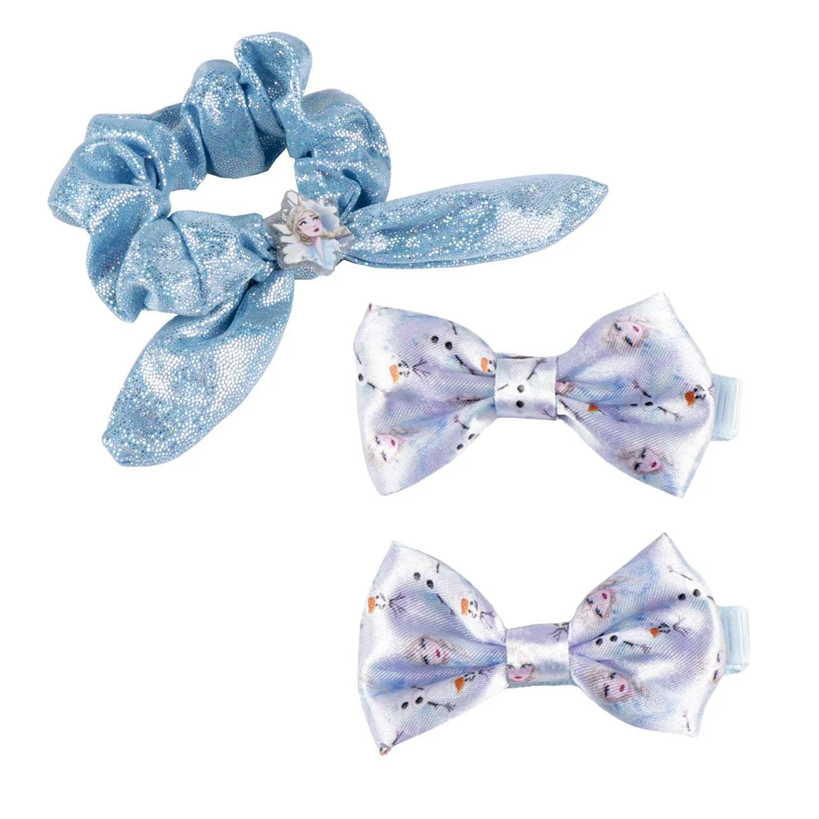 ACCESORIOS PELO LAZOS 3 PIEZAS FROZEN - Imagen 3