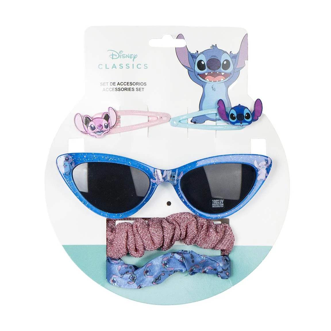 SET DE BELLEZA GAFAS DE SOL STITCH