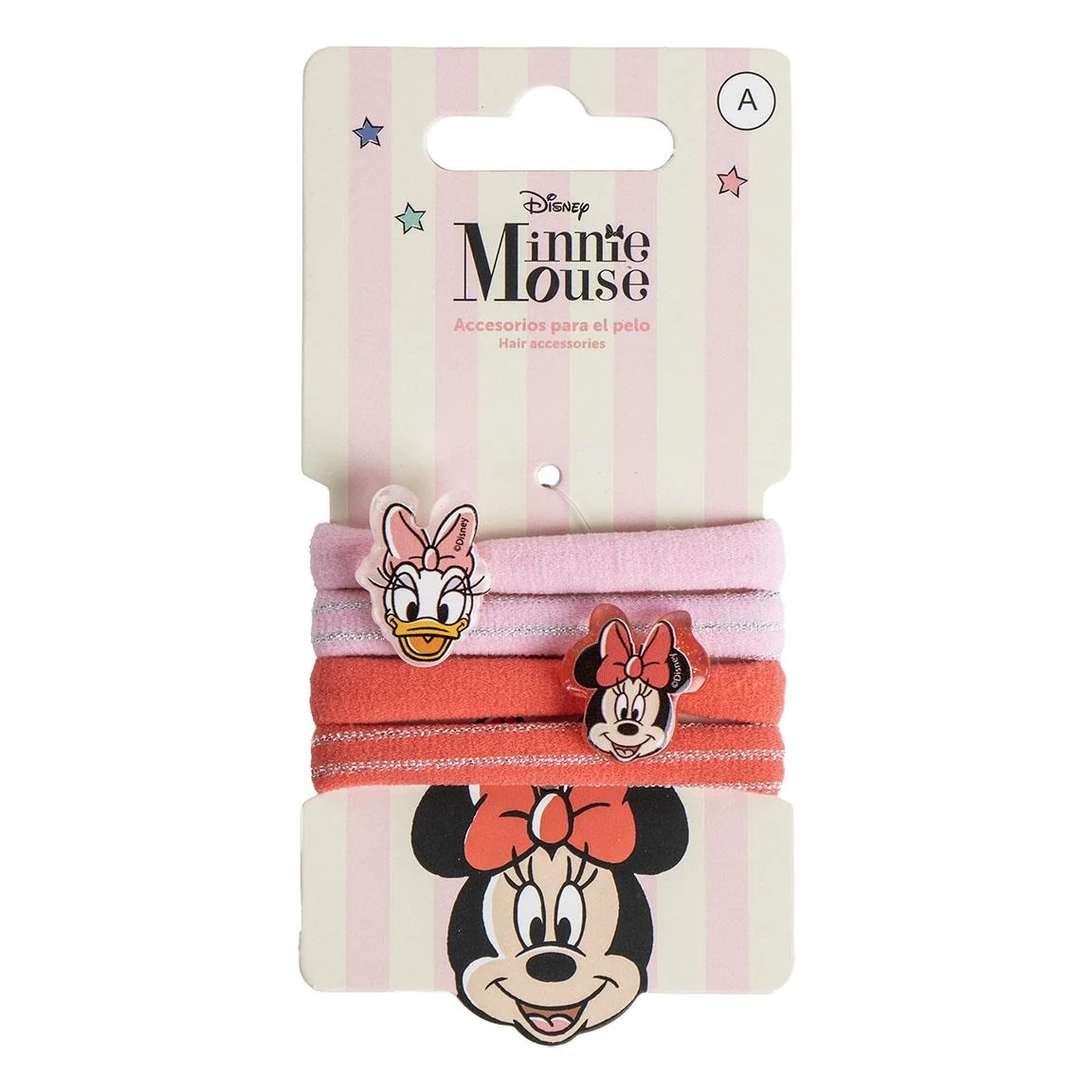 ACCESORIOS PELO COLETERO 4 PIEZAS MINNIE - Imagen 2