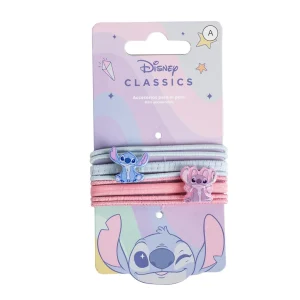ACCESORIOS PELO ELASTICOS 8 PIEZAS STITCH