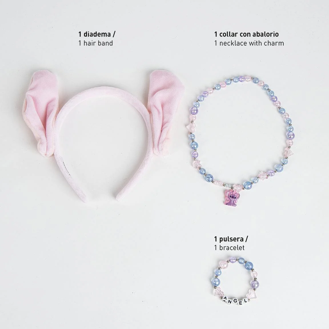 BISUTERIA PACK 3 PIEZAS STITCH - Imagen 4