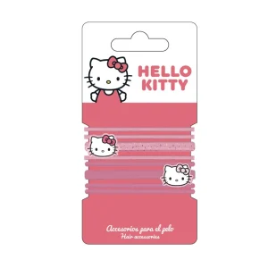 ACCESORIOS PELO ELASTICOS 8 PIEZAS HELLO KITTY