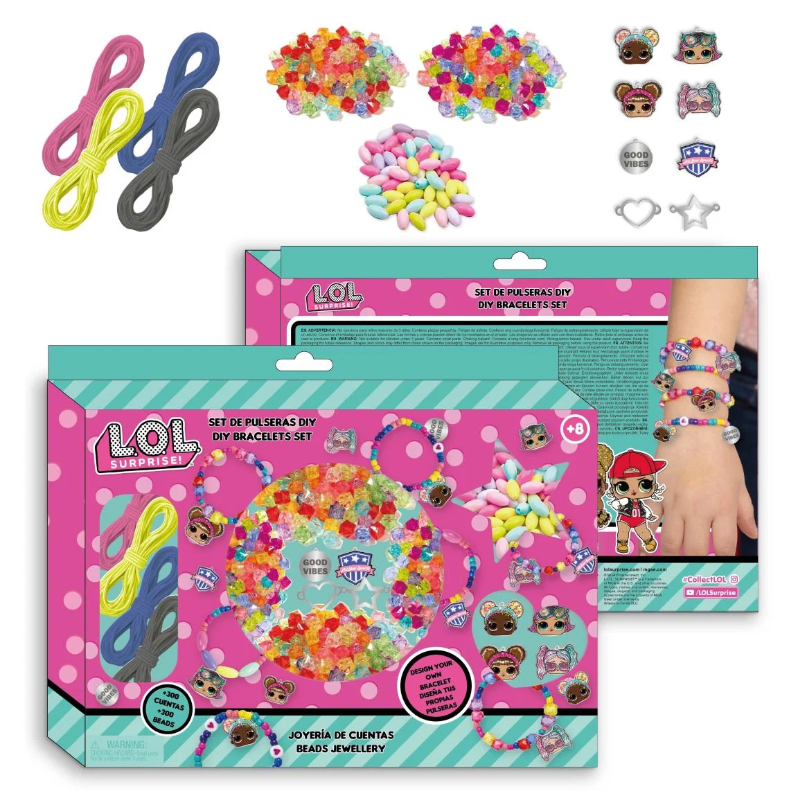 SET DE BELLEZA DIY PULSERA LOL - Imagen 2