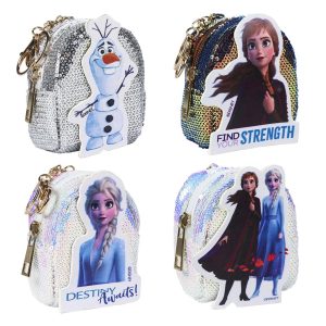 LLAVERO MONEDERO 4 MODELOS SURTIDOS  FROZEN II