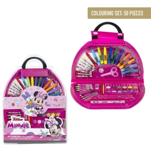 SET COLOREABLE 50 PIEZAS MINNIE