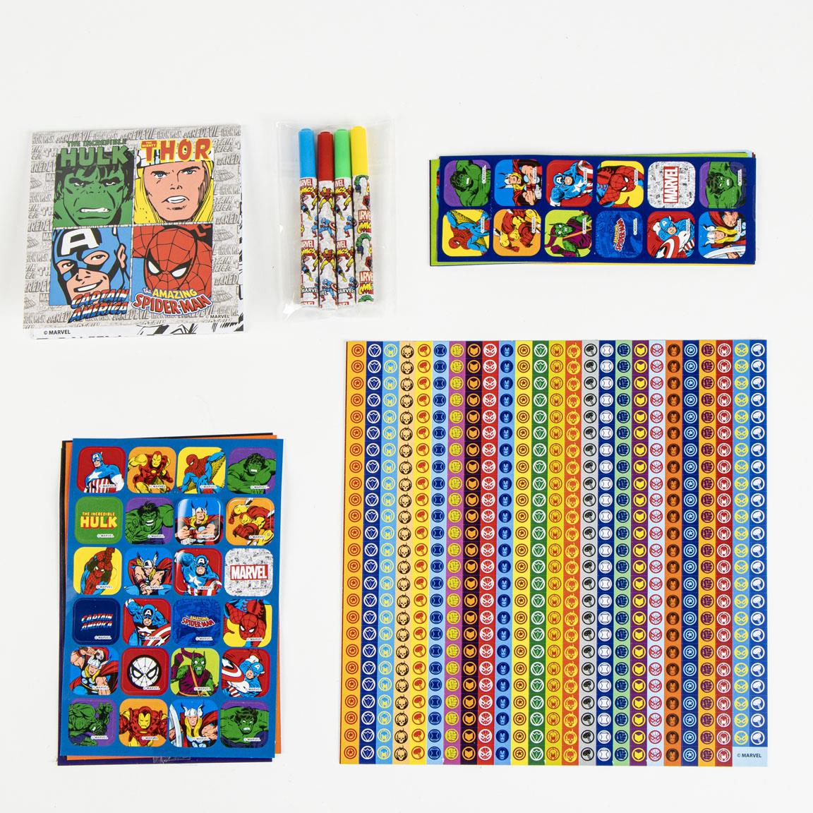SET STICKERS 1000 PIEZAS MARVEL - Imagen 3