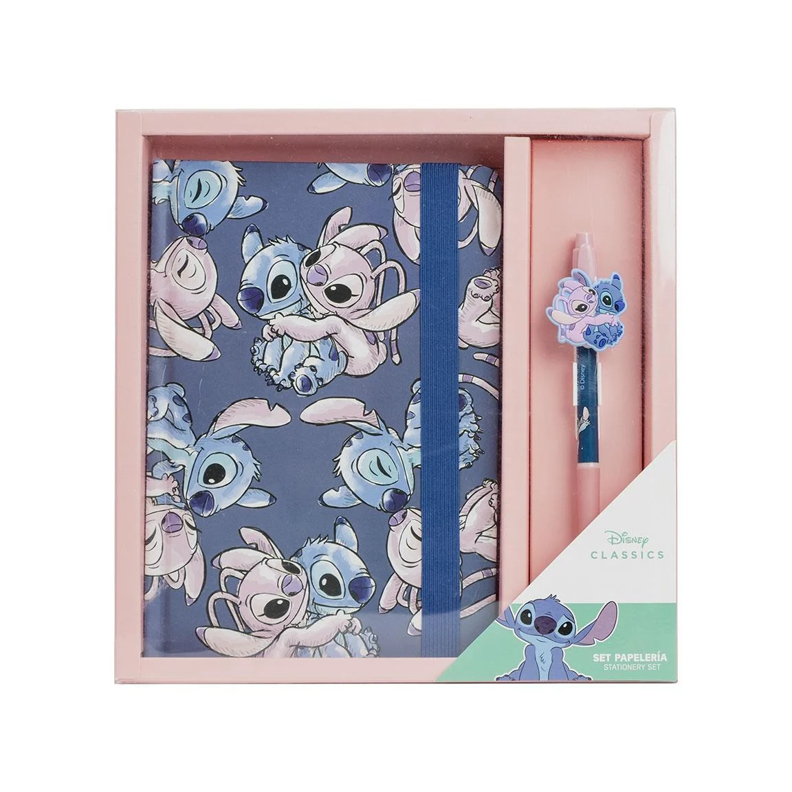 SET DE PAPELERIA BOLIGRAFO STITCH - Imagen 2