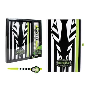 SET DE PAPELERIA BOLIGRAFO BEETLEJUICE