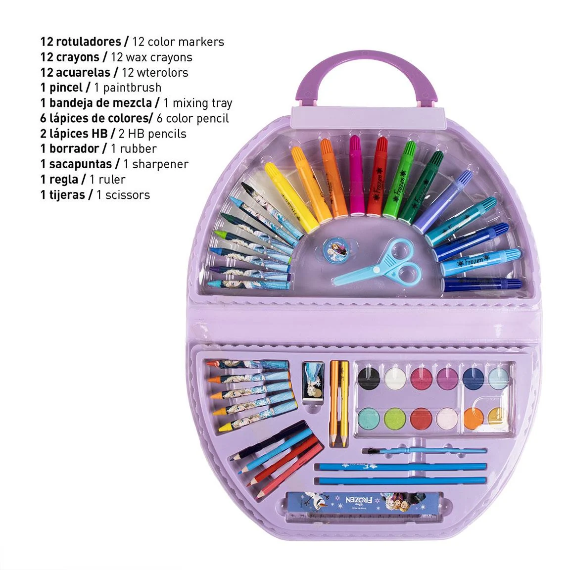 SET COLOREABLE 50 PIEZAS FROZEN - Imagen 4