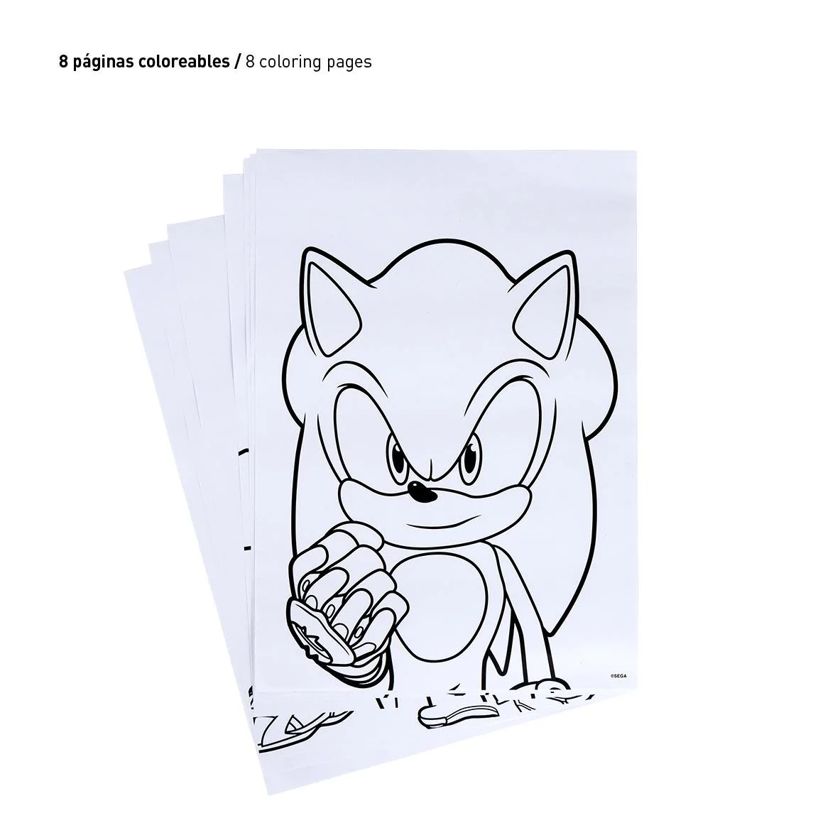 SET COLOREABLE SONIC PRIME - Imagen 4